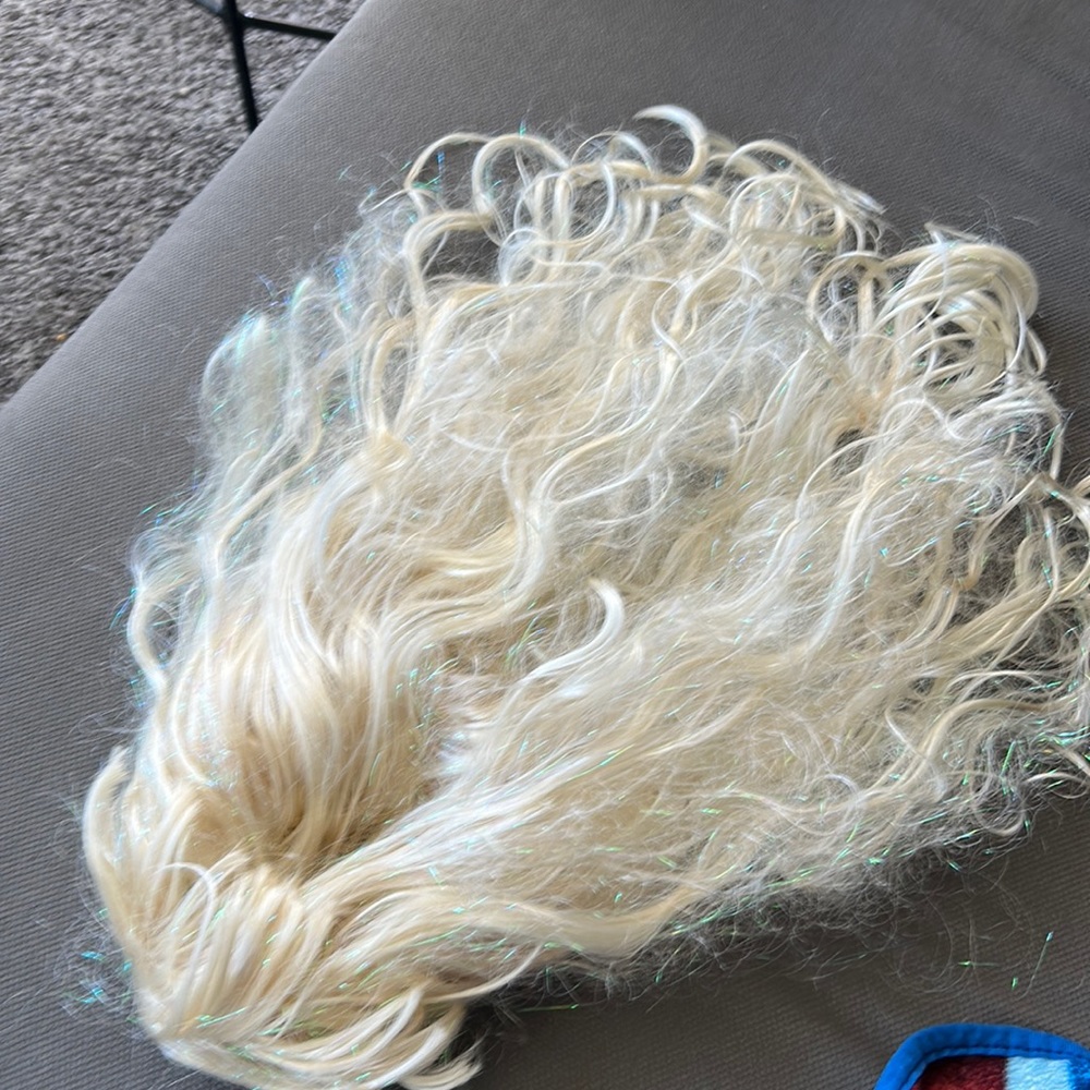 Disney Elsa blonde long wig